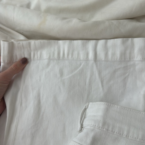 DL1961 Hepburn High Rise Wide Leg Jeans in White Tide - Picture 5 of 11